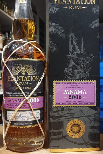 Plantation Rum Panama 13y 2019 2006 XO 0,7l 41,9%vol. Edition  single cask Muscatel limitiert  Alcoholes del Istimo