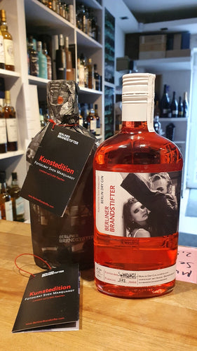 Brandstifter Gin Kunst Edition 0.7l 41,3% Flasche limitierte Edition inn-out-shop.de inn-out online kaufen bestellen