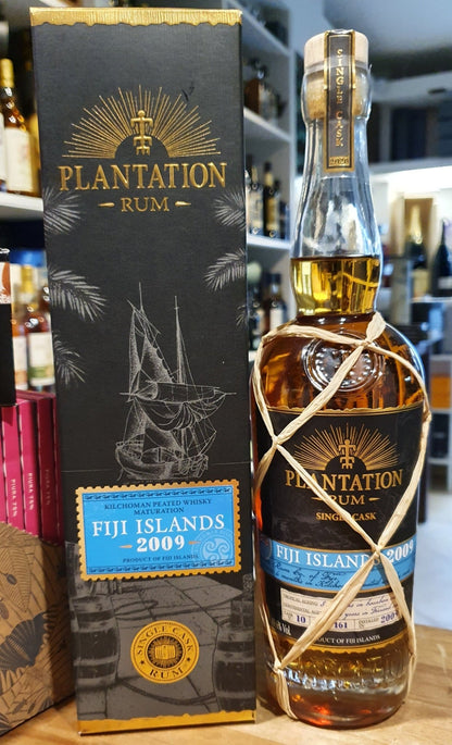 Plantation Rum Fiji Island 2009 2020 49,6 % vol. single cask Kilchoman Islay Whisky cask bottling special edition