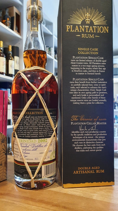 Plantation Trinidad dist. 2002 XO bottl.2020 Single Casks 48% 0,7 l Fassabfüllung dist: Trinidad Limited limitiert