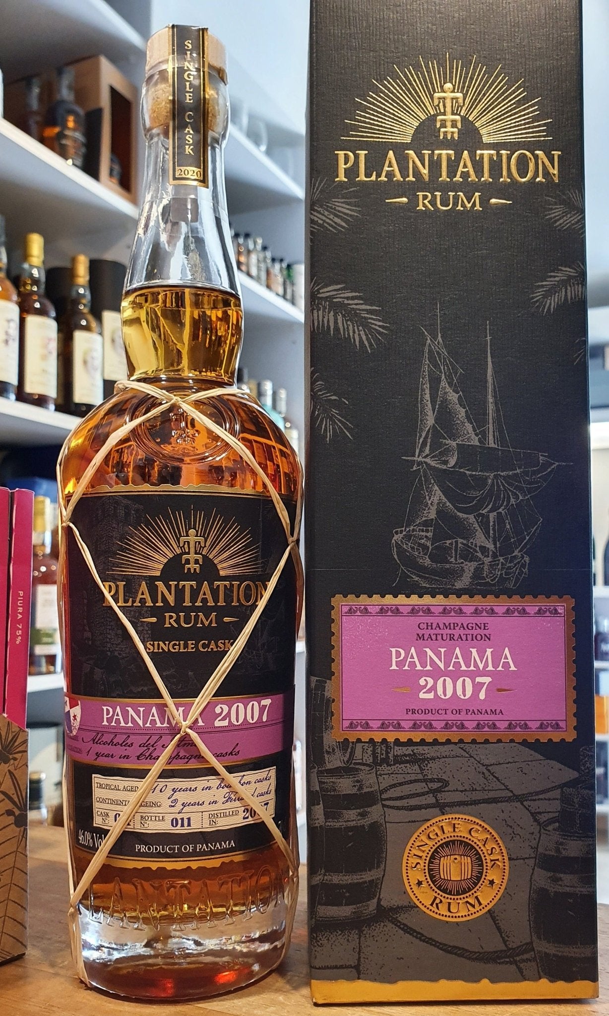 Plantation Panama 2007 2020 Champagne 13y 0,7l 46%vol. Rum