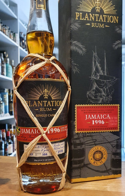 Plantation Rum Jamaica Long Pond 23y 1996 2020 XO 0,7l 49,1%vol. Fassabfüllung 21,5 Jahre Bourbon, 2 Jahre Ferrand Fass und 6