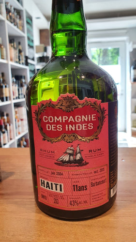 Compagnie des Indes Haiti 11y 0,7l 43%vol. cdi Rum