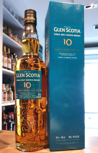 Glenscotia 10y unpeated 0,7l 40%vol. GePa Schottland Campbeltown