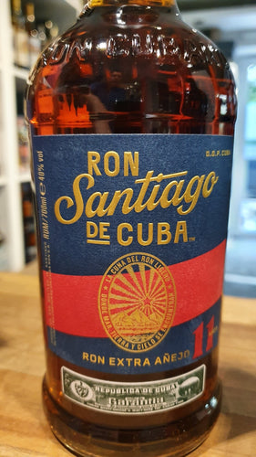 Ron Santiago de Cuba Rum 11y 0,7l 40% vol.