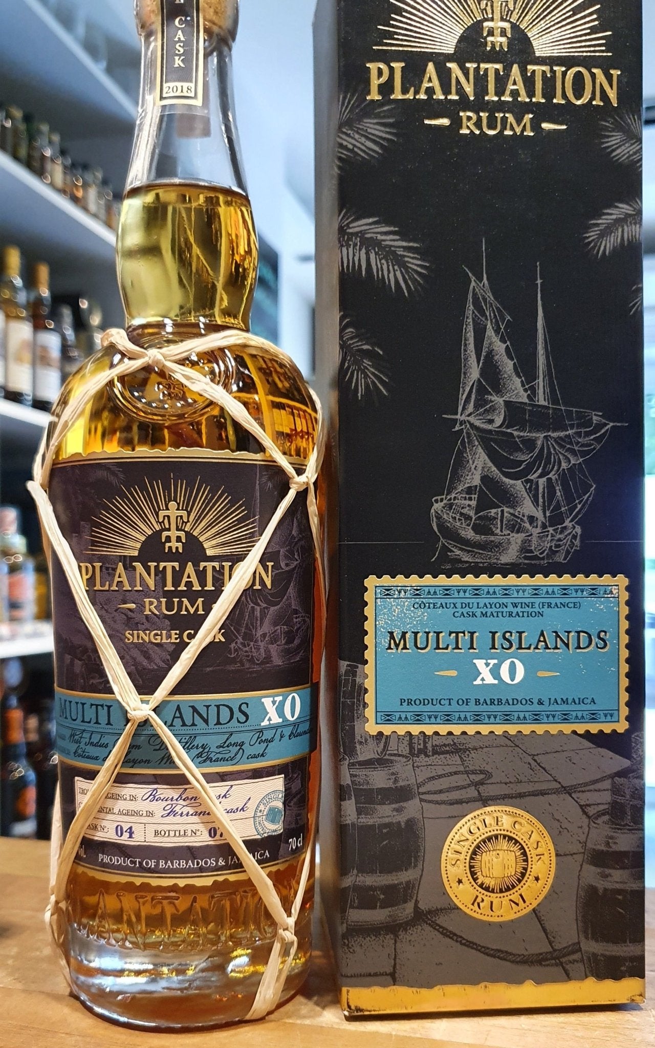 alt
Plantation Multi Islands XO Coteaux du layon Wine Cask 46,5% 0,7l Rum Single Cask Cask Strength Special Edition Limited to