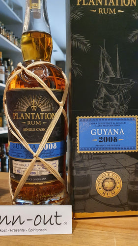 Plantation Guyana Zebra 2008 2019 XO 0,7l 47,1% vol. Rum single cask Fassabfüllung Sonderedition limitiert auf 3 Fässer