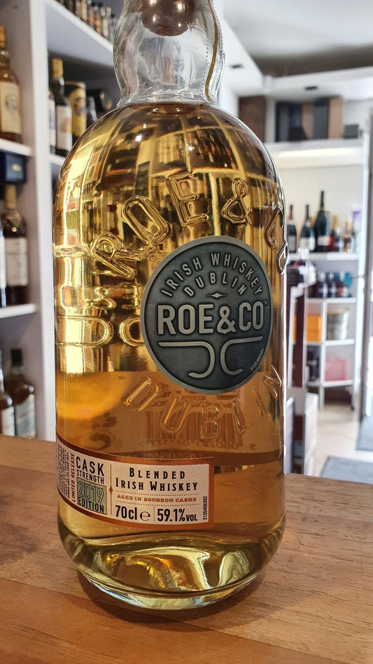 Roe & Co Cask Strength Edition 2019 59,1%vol 0.7l Irská whiskey bez GP! Limitovaná edice