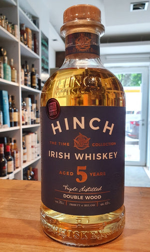 Hinch 5 years double wood 43%vol 0.7l Irischer Whiskey.