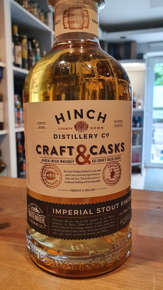 Hinch Craft & Cask Imperial Stout Finish Edition 43%vol 0.7l whisky irlandais, édition limitée à 1.500 Fl pour l’Allemagne