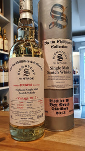 Signatory Vintage Ben Nevis 2013 0,7l 46% vol. Whisky unchillfiltred collection