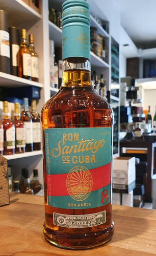 Ron Santiago de Cuba 8y 0,7l 40% vol. Rum tradition 8anos