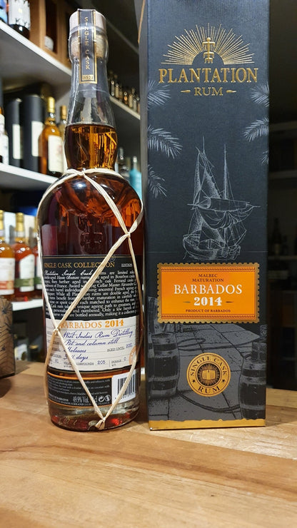 Plantation Barbados 2014 Malbec 2021 XO  0,7l 49,9% vol. single cask Rum Destillerie West Indies Rum Distillery