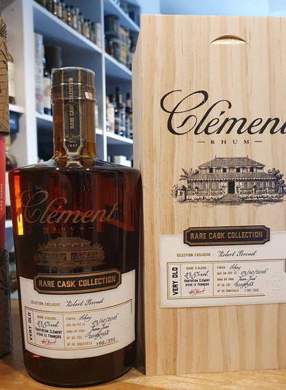 Clement Tokaj Rare Cask Collection 2016 Very Old 43,5% vol. 0,5l Rum Martinique Rhum 3y Bourbon and 9M Tokaj Single Cask lim