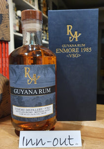 RA Guyana Enmore Dist. 1985 2021 VSG 0,5l 54,3% vol. Rum Artesanal single cask
