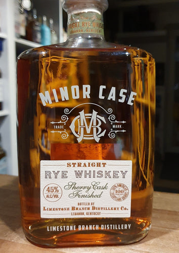 Minor Case straigth Rye sherry cask Whiskey 0,7l 45% vol. Bourbon - inn-out-shop