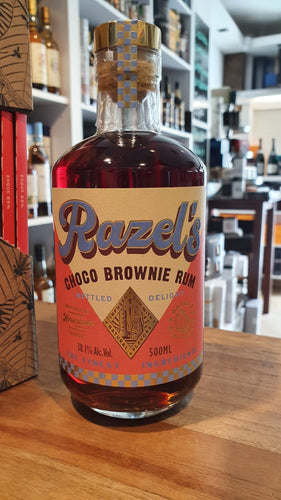 Razels Choco Brownie Rum 0,5l 38,1% fl Razel`s Rum basis - inn-out-shop