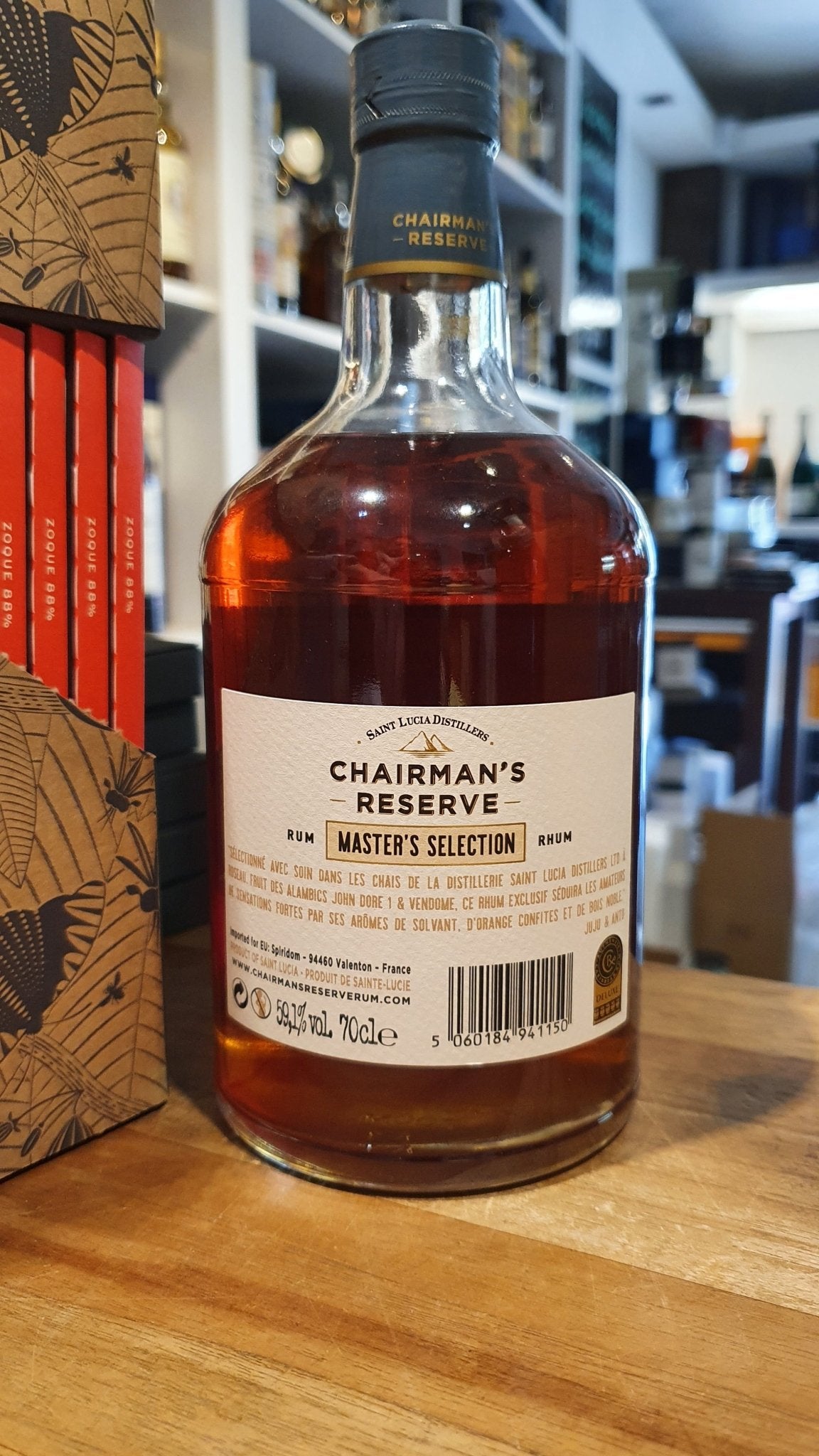 Chairman´s Reserve Master´s Selection (Old Brothers) 13y 0,7l 59,1% vol. rum z jednoho sudu, lahvováno ze sudu, speciální edice