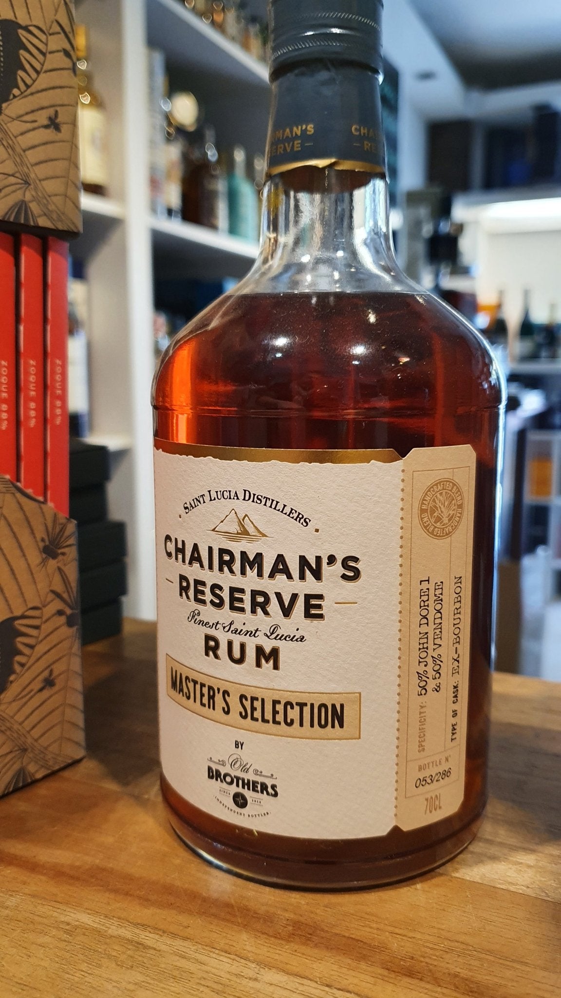 alt
Chairman´s Reserve Master´s Selection (Old Brothers) 13y 0,7l 59,1% vol. rum z jednoho sudu, plnění ze sudu, speciální edice -