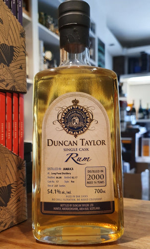 Duncan Taylor Jamaica Long Pond 2000 2017 0,7l 54,1%vol.