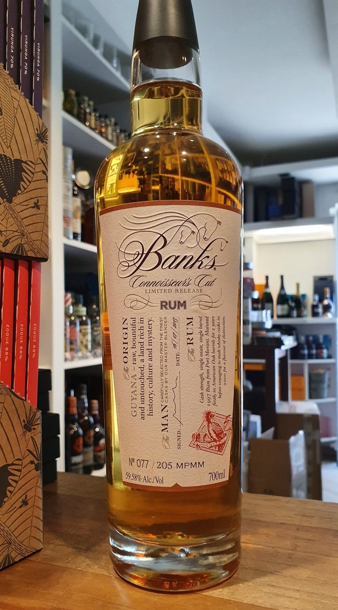 Banks MPMM Port Mourant 1997 2013 ohne Box Guyana Uitvlugt 0,7l 59,5% vol. Rum single cask