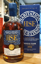 Laden Sie das Bild in den Galerie-Viewer, HSE Rhum Agricole Rum Extra Vieux Grand Millesieme Single Cask 2003 2020 47,8% vol. 0,5l   2003  GRAND MILLÉSIME
