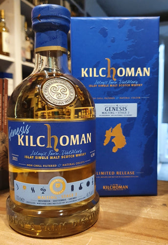 Kilchoman Genesis 2 bourbon sauternes sherry 2021 0,7l 49.2 % vol. Whisky - inn-out-shop