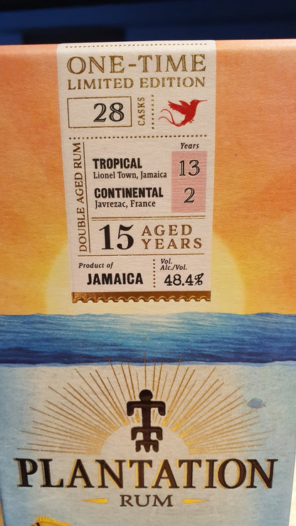 Plantation Jamaica one time MSP 2007 2021 Distillerie Clarendon 0,7l 48,4% vol. rhum édition limitée