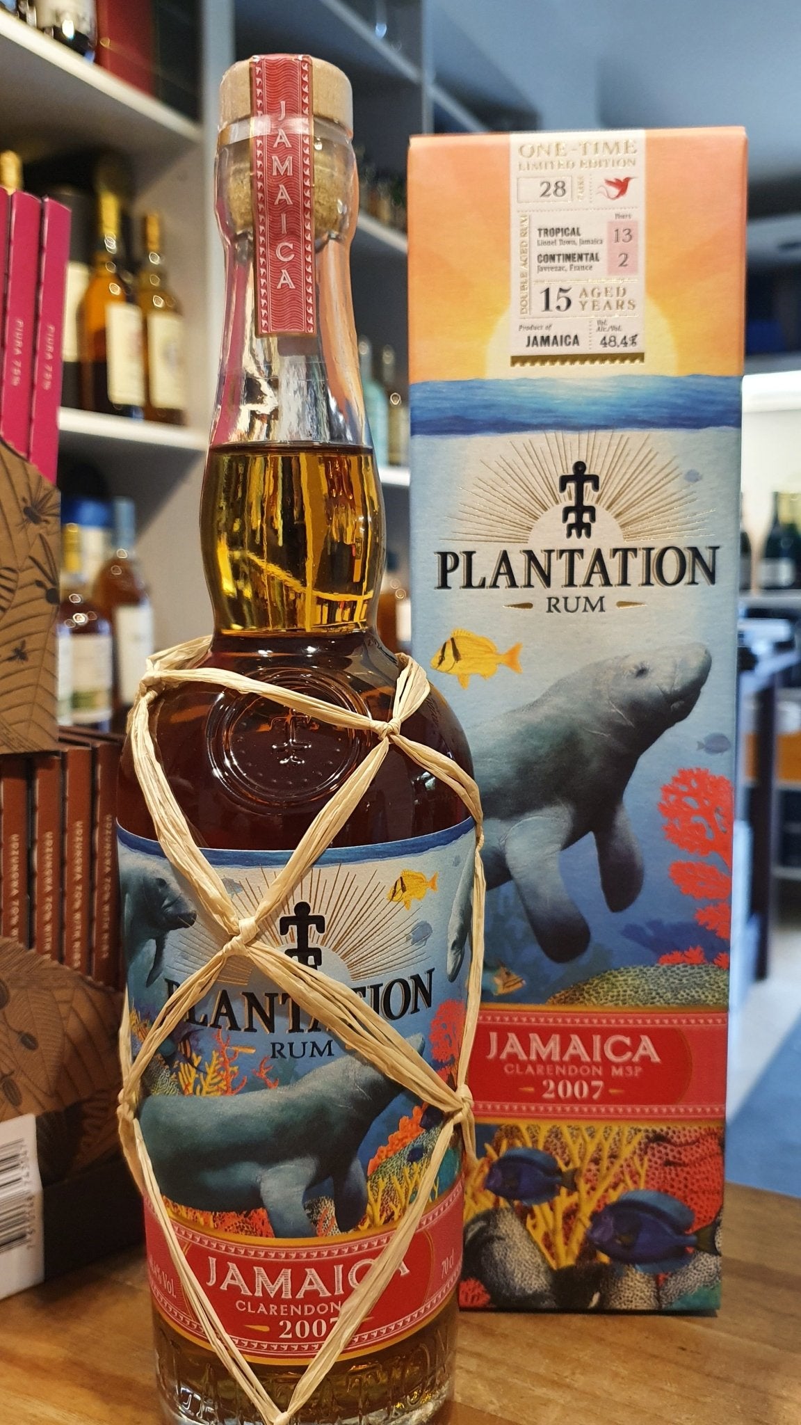 Plantation Jamaica une fois MSP 2007 2021 Clarendon Distillery 0,7l 48,4% vol. édition limitée rhum