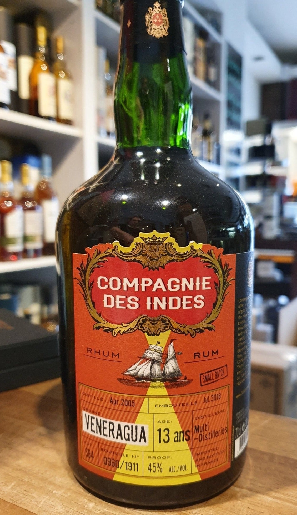 Compagnie des Indes Veneraguar 13 0,7l 45%vol. cdi rum