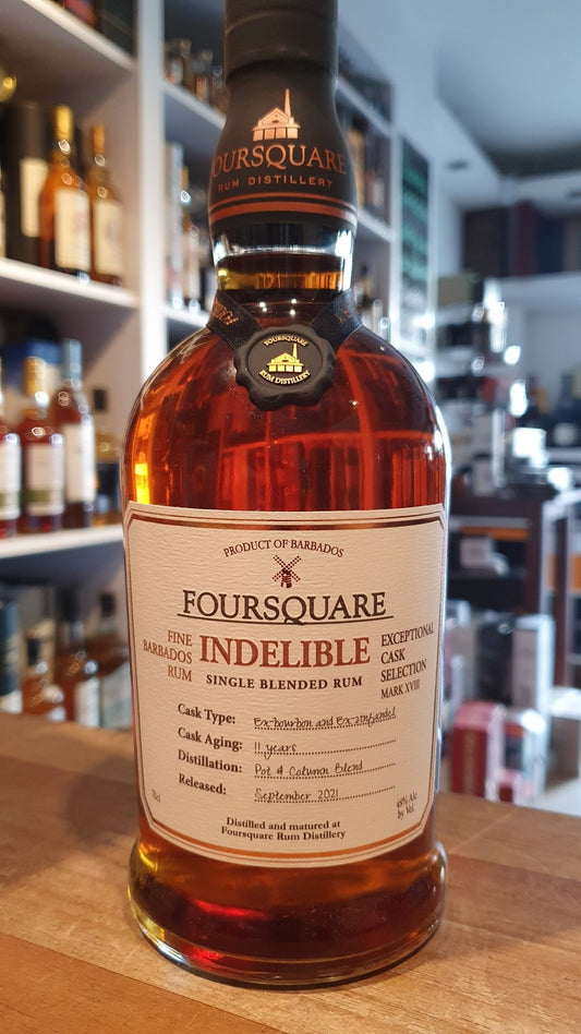 Foursquare Indelible Barbados Exceptional collection 48% vol. 0,7l limitiert limited - inn-out-shop