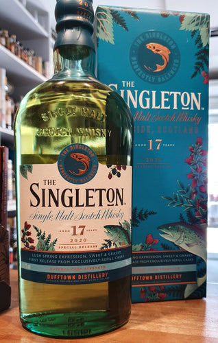 Singleton of Dufftown 17y Special Release 2020 Single malt 0,7l 55,1 % vol.  Nase: blühende Blumenwiese, süße