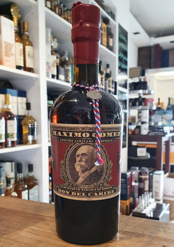 Maximo Gomez Rum Port Fass gelagert Edition 2022 abgefüllt 40% 0,5 l Dominikanische Republik limitada