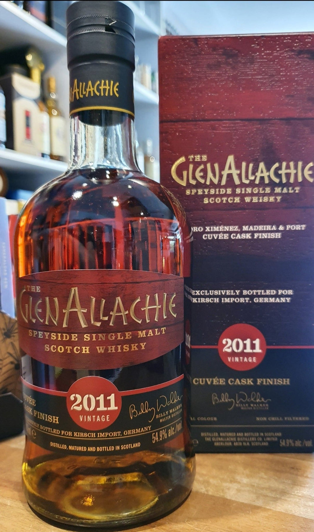 The Glenallachie 2011 PX, Madeira, Port Cuvee Finish 54,9% vol. 0,7l Single Malt Scotch Whisky