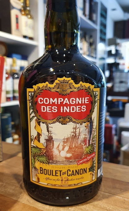 Compagnie des Indes Boulet de Canon No.12 2022 0,7l 46% vol. Cdi rum rhum Fassabfüllung limitiert auf ein Islay-Whisky