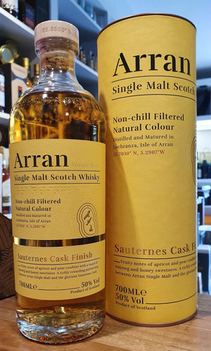 Arran Sauternes Cask 0,7l 50% vol.  Whisky  limitiert auf xx  Flaschen weltweit