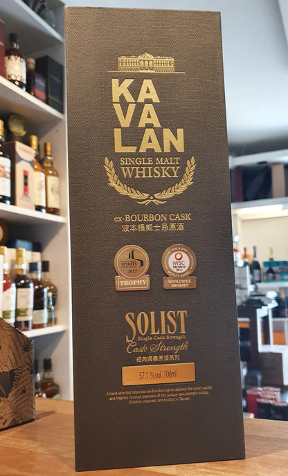 Kavalan Solist Ex-Bourbon Cask 2020 0.7l Fl 57,1% vol. #B141231048A Taiwan Whisky