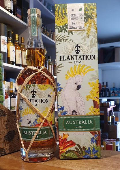 Plantation one time Australia 14y 2007 0,7l 49,3% vol. limited Edition Rum Sonderedition limitiert