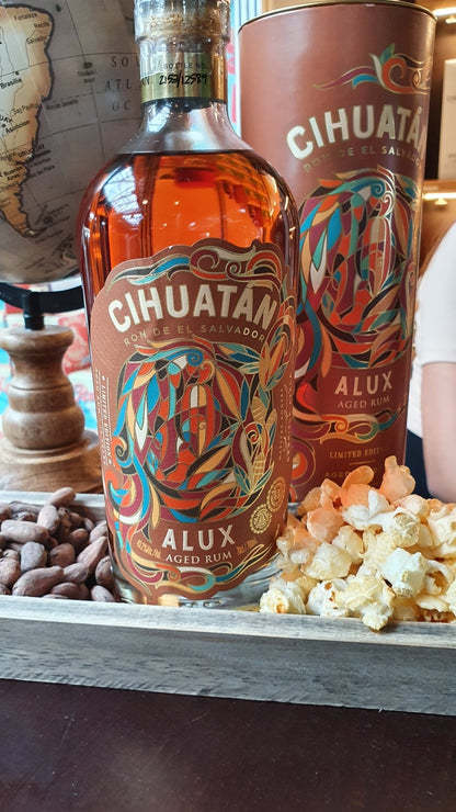 Cihuatan Alux 15y 2022 0,7l 43,2% vol. Rum el Salvador. Ron de El Salvador limited edition Blend