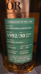 Auchentoshan 1992 0,7l 42,9% vol  COC 1992 2022 Carn Mor Celebraition of the Cask Whisky Càrn Mòr  Serie #1887