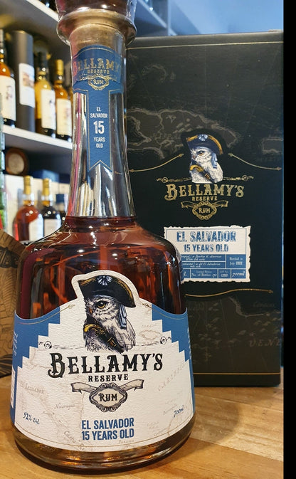 Bellamy's Reserve 15y El Salvador 2022 0,7l 52 %vol. Single cask Rum Fassstärke cask strength