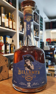 Bellamys Reserve rum 12 Jahre sherry cask Rhum Rum el salvador 0.7l 42% OHNE GP davon 9 Monate in PX Sherry Fässern gelagert. Bellamy`s

Geschmack: mild, Trocken Früchte, Sherry, Eiche , leicht würzig, rund 
