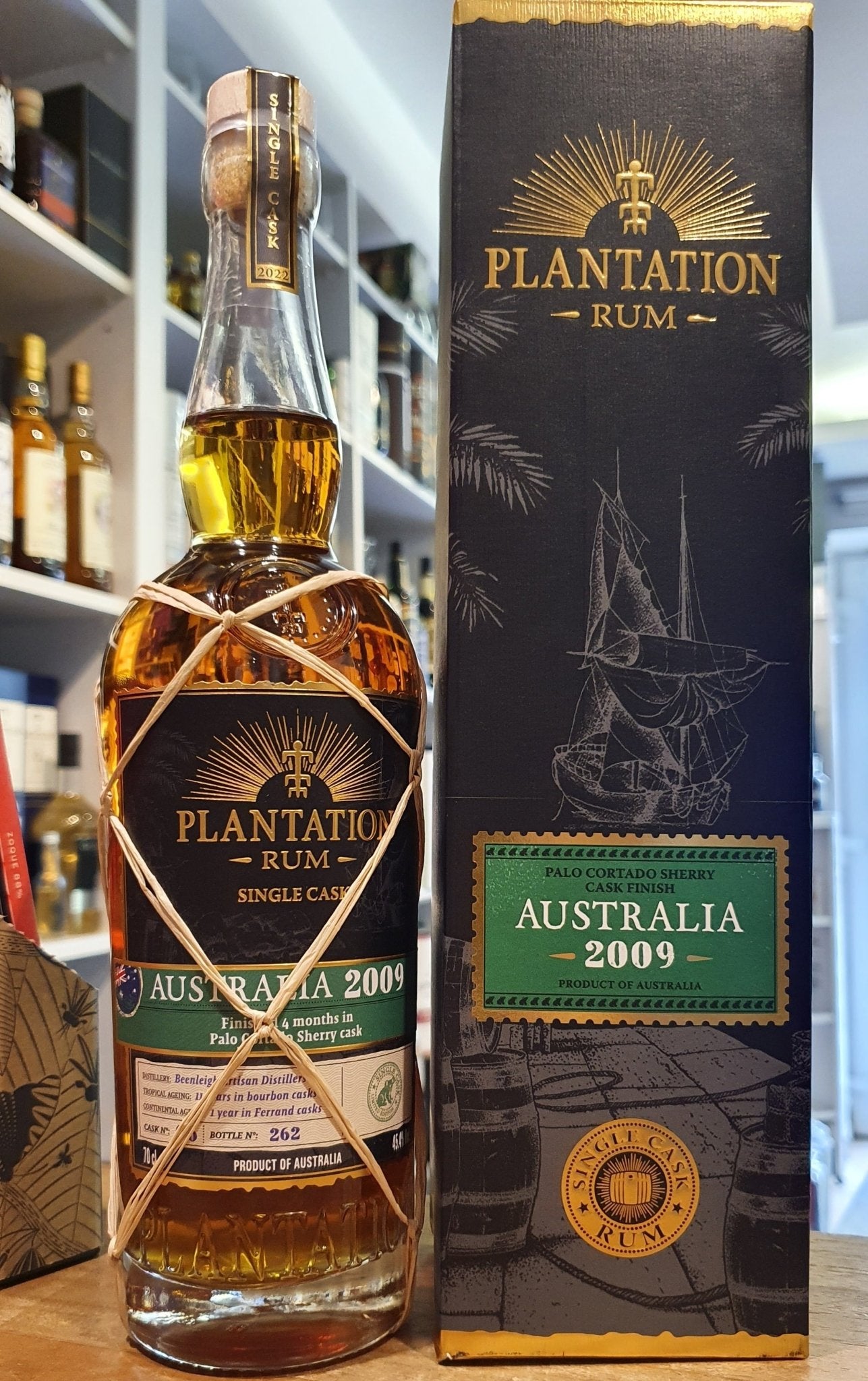 Plantation Australia 2009 2022 XO 0,7l 45% vol. single cask Rum Beenleigh Artisan