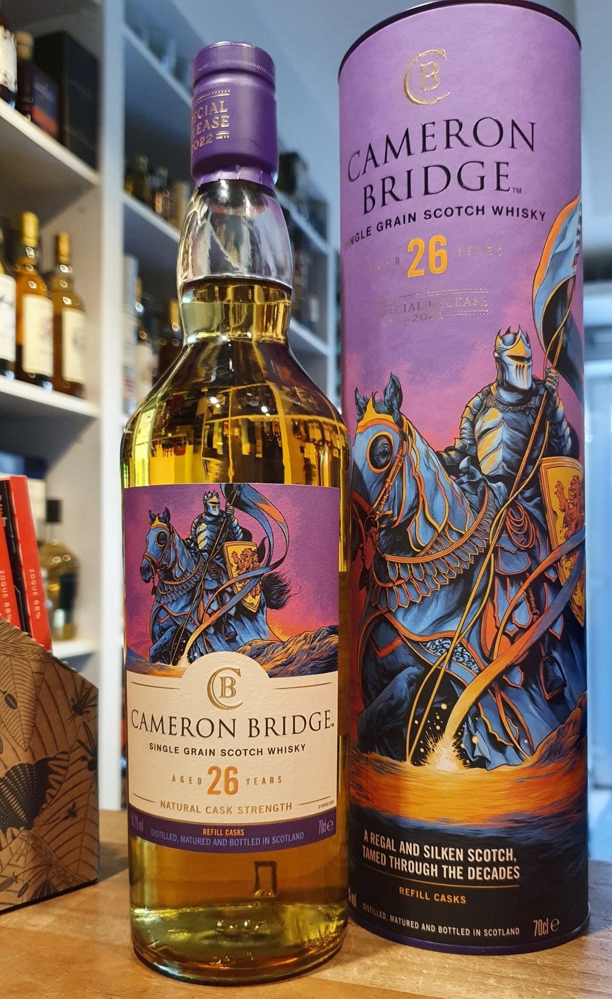 alt
Cameron bridge 26y Special Release 2022 0,7l 56,2 % vol. Single malt