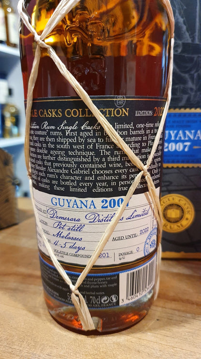 Plantation Guyana 15y 2007 2022 Teeling cask XO 0,7l 53,7% vol. single cask Rum rp Limited Edition