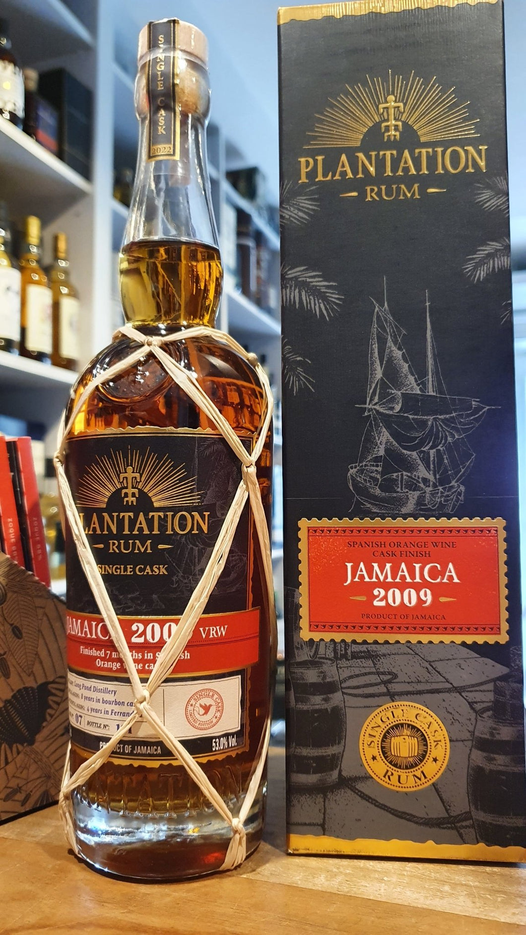 Plantation Jamaica 2009 2022 Spanish Orange Wine Cask XO 0,7l 53% vol. hm rh single cask Rum