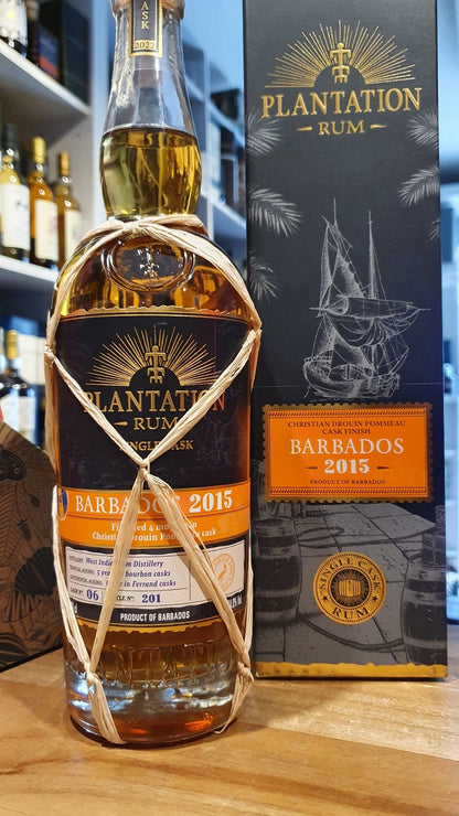 Plantation Barbados 2015 2022 Christian Drouin-Pommeau Finish XO 0,7l 44% vol. single cask Rum exc rh
