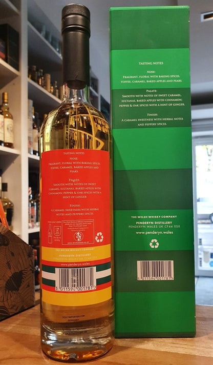 Penderyn Yma O hyd IOW #10 Edition Icon of Wales 0,7l 46% vol. mit GP Whisky wales single malt Nase: