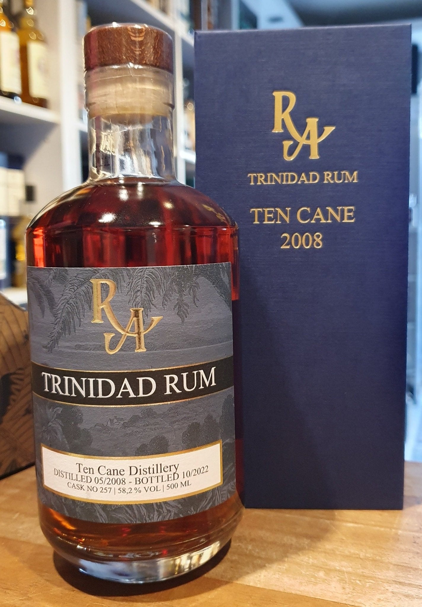 RA Trinidad 2008 2022 14y Winter 0,5l 58,2%vol. single cask Rum Artesanal #257 Destillerie Ten Cane