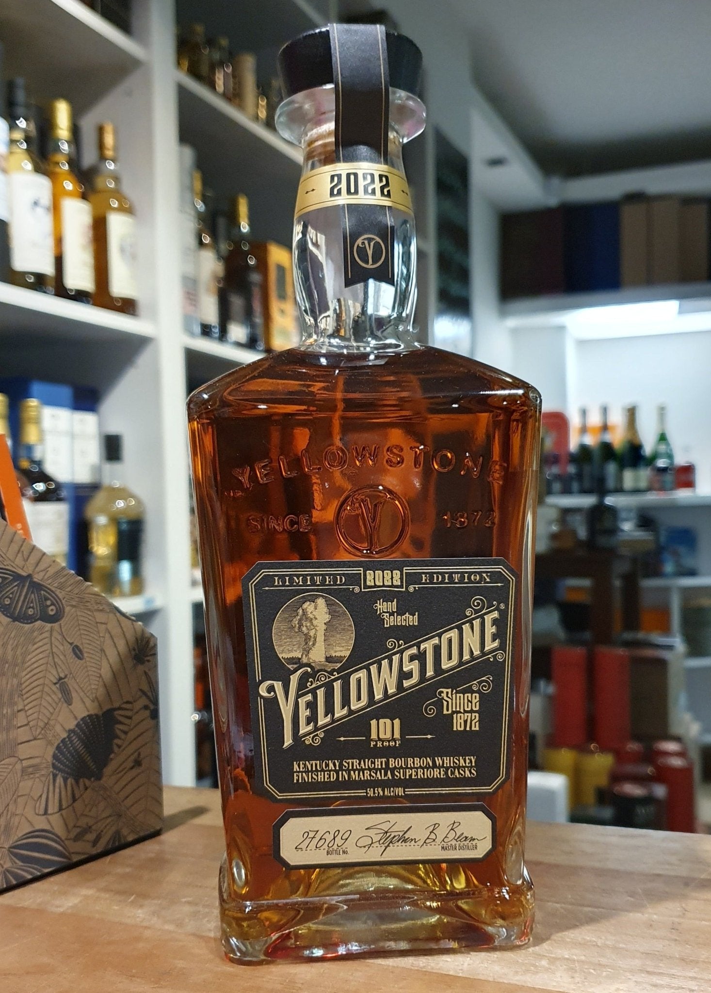 Yellowstone limited Edition 2022 Marsala Superior cask ksb Bourbon Whiskey 0,75l 50,5% vol. 101 limitiert single Barrel
